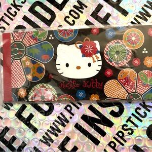 Sanrio Hello Kitty Floral Memo Pad/Notebook